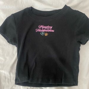 Limited Edition Playboy Valentine’s day Cropped Tee